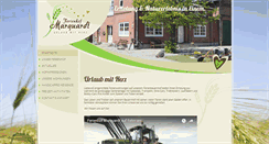 Desktop Screenshot of ferienhof-marquardt.de