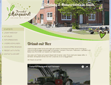 Tablet Screenshot of ferienhof-marquardt.de
